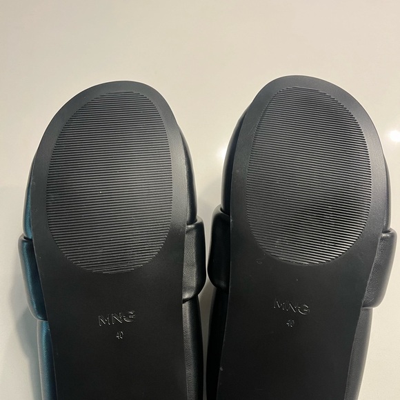 New Never worn MANGO Quilted slingback loafer    size 40 - Picture 6 of 8